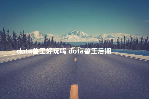 dota兽王好玩吗 dota兽王后期怎么样